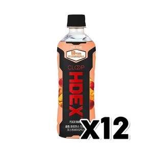 클룹 HDEX 퍼포먼스 드링크 포스트바이오틱스, 500ml, 12개