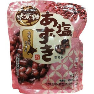 유하미카쿠토 아주끼 팥 맛 캔디, 500g, 1개