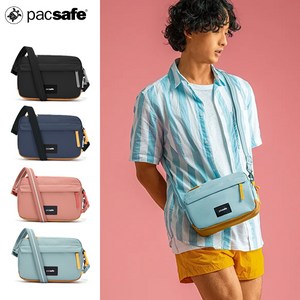 팩세이프 GO 크로스바디백 2.5L / PACSAFE 도난방지 가방 해외 유럽여행 슬링백 크로스백 RFID스캔차단 소매치기방지