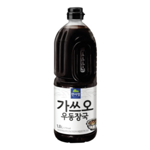 면사랑 프리미엄 가쓰오우동장국, 1.8L, 5개