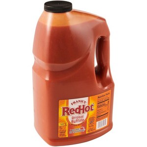 Fank's RedHot 프랭크 레드핫 오리지날 버팔로 윙 소스 1gal Oiginal Buffalo Wings Sauce, 1개, 3.78L