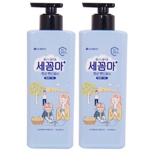 온더바디 세균아꼼짝마 향균 핸드워시 레몬버베나 480ml, 6개