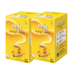 맥심 모카골드 마일드 커피 믹스, 12g, 180개입, 2개