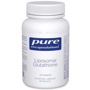 Pue Encapsulations 퓨어 인캡슐레이션 리포소말 글루타치온 소프트젤 60정 Liposomal Glutathione, 1개