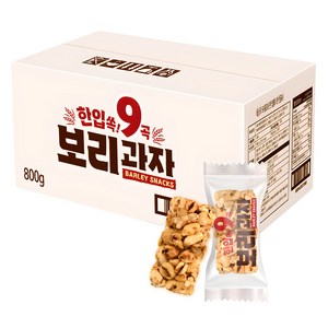 한입 쏙 9곡 보리과자, 1개, 800g