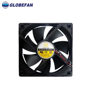 GLOBE쿨러 120mm DC12V 0.52A 쿨링팬 냉각팬S1202512H, 1개