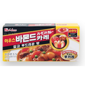 하우스 바몬드카레 순한맛, 115g, 3개