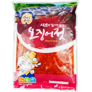 푸드토스 오징어젓갈 1kg 오징어젓 항아리반찬, 1개