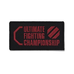 [_]유에프씨 스포츠 UFC 워딩 로고 와펜 패치 블랙 U2ECV1305BK