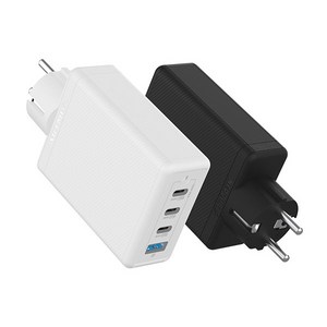 USB PD 153W PPS GaN 접지 멀티 초고속 충전기 GS110, GaN접지충전기153W-GS110블랙, 1개