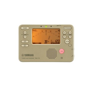 YAMAHA TDM-710GL 야마하 튜너 메트로놈 골드 튜너와 메트로놈을 동시에 사용할, 1개