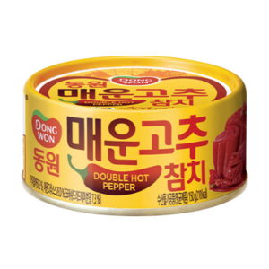 동원 매운고추참치 통조림, 150g, 3개