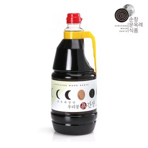 문옥례명인 우리콩 진간장 1.8L 조림 볶음 소스, 1개