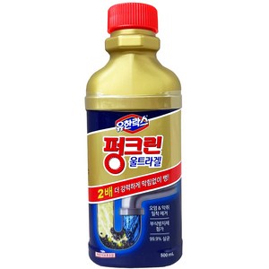 유한양행 유한락스 배수구 세정제 펑크린 울트라겔 500ml 6개 329884