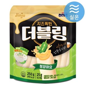 진주햄 더블링 청양마요 간식 소시지, 16개, 25g