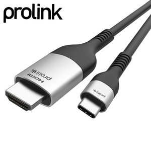 C타입-HDMI 케이블 5m 4K / USB Type C to HDMI 컨버터 프로링크 PF307A-0500, 1개