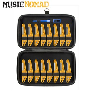 Music Nomad - Diamond Coated Nut File Complete Shop Set / 너트 & 새들 가공 파일 컴플리트 세트 (MN676), *, 1개