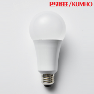 번개표 LED 벌브 전구 20W, 주광색, 1개