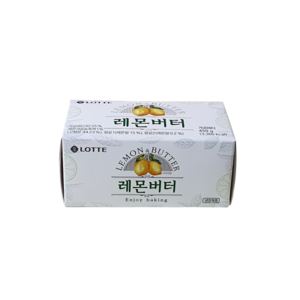 롯데푸드 레몬버터, 1개, 450g