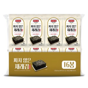 대천김 짜지 않은 재래김 C1128-K, 4g, 16개
