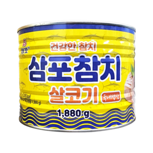 [물가안정] 삼포 살코기 참치(덕용) 업소용, 6개, 1.88kg