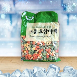 세미원푸드 냉동 5종 혼합야채 1kg