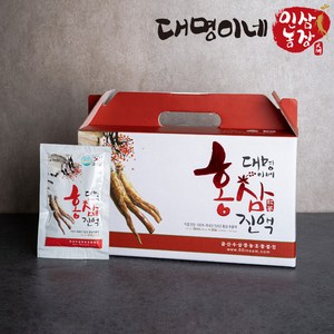 대명이네 홍삼진액 30포 홍삼액 대명이네인삼, 80ml, 1개