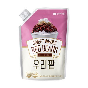 [화과방] 우리팥(파우치) 1kg 국산팥, 1개