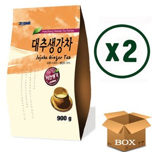 희창 대추생강차 900g 2개/자판기용 국산차 분말, 1개입, 2개