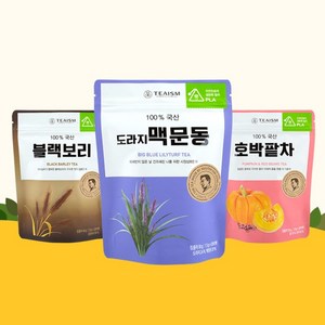 [쌍계명차] 파우치 호박팥차/맥문동/블랙보리 20티백 1+1, 제품선택:맥문동+블랙보리, 2개