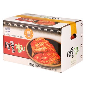 중국산김치(샘물썰은김치) 10KG, 1개