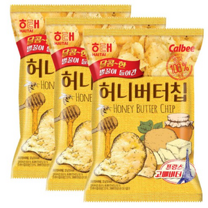 해태제과 허니버터칩, 60g, 42개