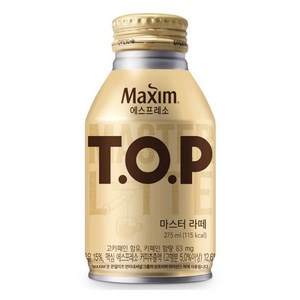 티오피 마스터 라떼, 275ml, 18개