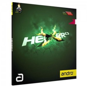 [ANDRO] 안드로 헥서플러스 (HEXER+) 평면러버, RED 2.1mm, 1개