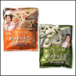 [TV홈쇼핑정품 인포벨]이순실 이북식 평양 만두 고기만두 김치만두 육즙가득 손만두 밥반찬 왕만두 만두국, 2개, 800g