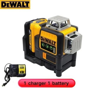 면 12 12V DW089LG 계량기 수직 2024 야외 녹색 수평 Dewalt 360 3 조명 도구 라인 레벨 레이저 배터리, 5) 1 Battey 1 Chage - EU, 1개