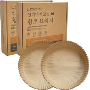 로이스 연기나지 않는 황토 종이호일 30p, 2개