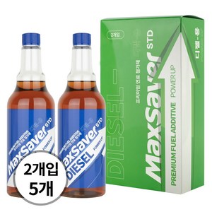 맥세이버 STD 연료첨가제 가솔린 디젤 550ml, 디젤/경유, 10개