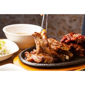 화아담 쪽갈비 1kg 캠핑고기 바베큐, 간장쪽갈비1kg, 1개