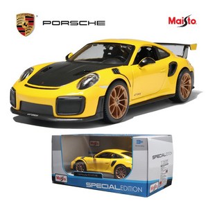 마이스토 포르쉐 911 GT2 RS 다이캐스트 1-24, 혼합색상, 1개