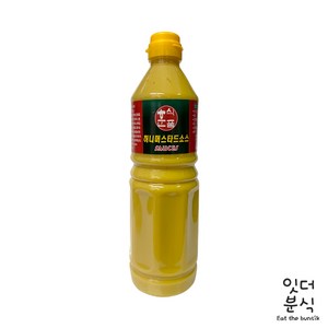 훈식품 허니 머스타드소스 1kg x 12병 (BOX) 머스터드 대용량, 12개