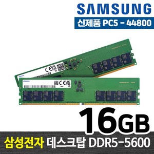 24년도 주차제품 / 삼성전자 DDR5 16G PC5-44800 (정품) 파인인포, DDR5 44800 (16GB), 1개