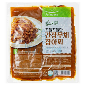 풀무원 풀스키친 꼬들꼬들한간장무채장아찌, 1개, 1kg