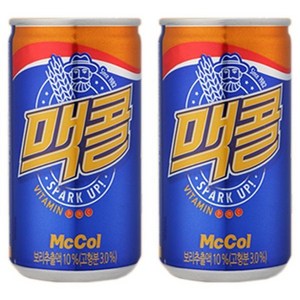 일화 맥콜 190ml x 60캔 (30캔x2박스), 60개