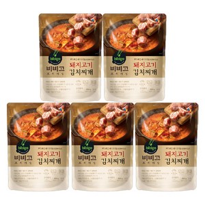 비비고 돼지고기김치찌개, 460g, 5개