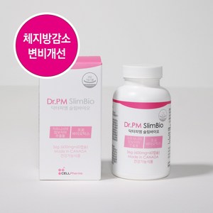 셀파마 닥터 피엠 슬림 바이오 가르시니아 프로바이오틱스 유산균 체지방 감소 탄수화물 컷팅제, 60정, 1박스