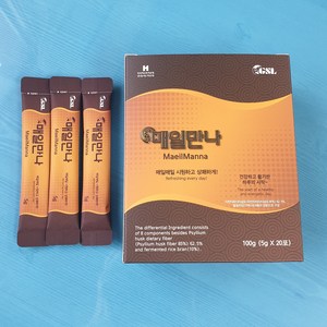 *지에스엘 매일만나(20포) 최신정품, 100g, 1박스