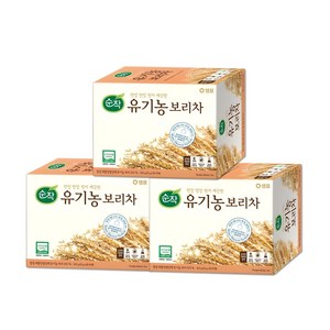 순작 유기농 보리차 300g, 10g, 30개입, 3개