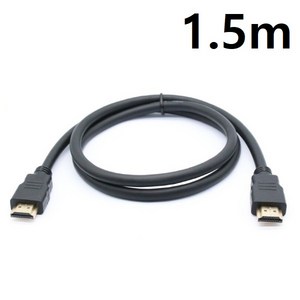 HDMI2.0 케이블 기본형 검정, 1.5m, 1개