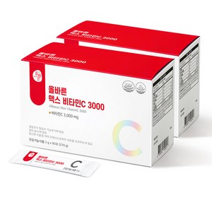 올바른 맥스 비타민C 3000 3개월분, 270g, 2개